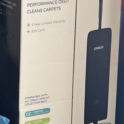 NEW Oreck Elevate Control HEPA Bag Vacuum