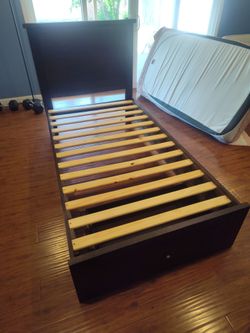 Twin Bed Frame with Mattress $150 OBO