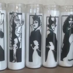 Disney Villain Candles Halloween Decor 