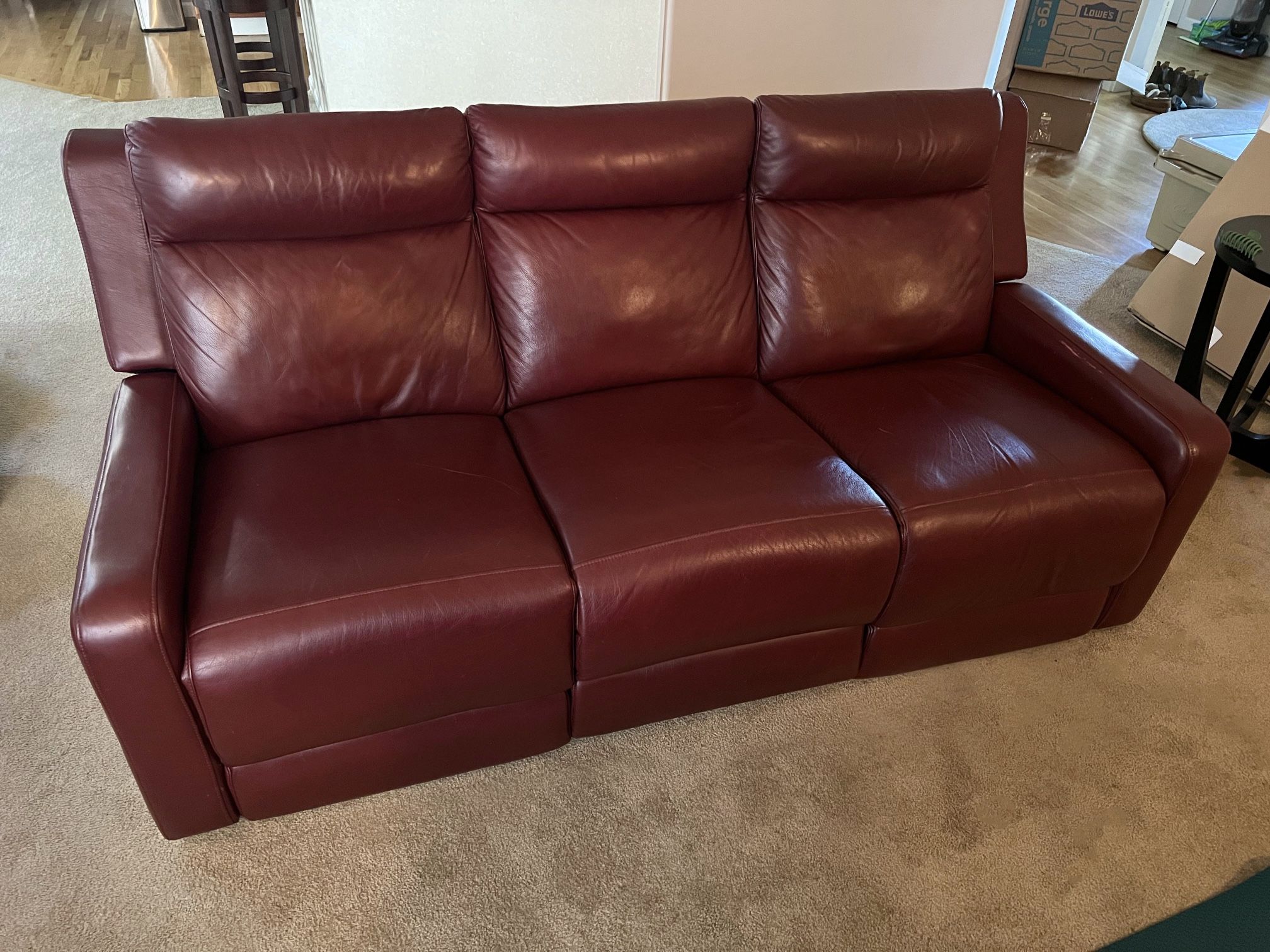 Dania Furniture Power Reclining Sofa & Leather Power Recliner for Sale
