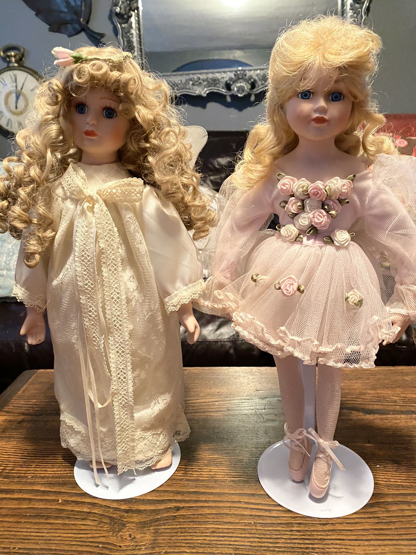 Two(3) Vintage Porcelain Dolls