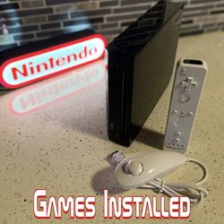 Nintendo Wii With Games Installed
