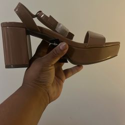 Torrid Brown Wide Heels