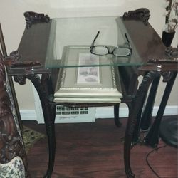 Antique Coffee And End Tables Set