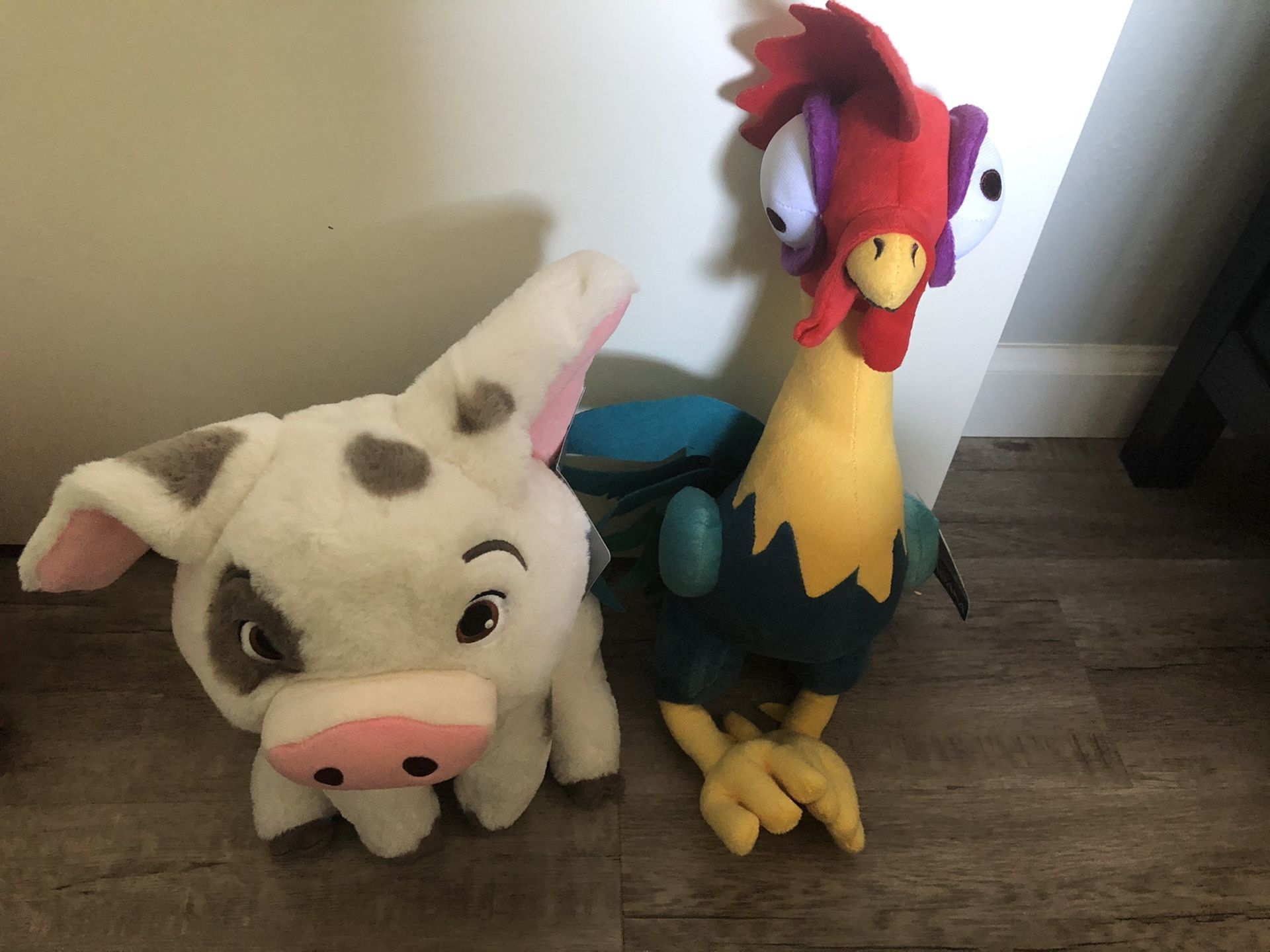 Disney’s Moana Pua & Heihei stuffed animals