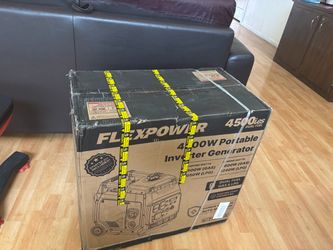 New Sealed Flexpower 4500w Generator
