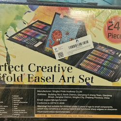 VigorFun Perfect Creative Trifold Easel Art Set