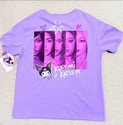 KATSEYE x Kuromi Collab Kids shirt