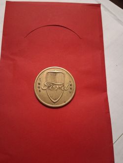 1(contact info removed) Ford V8 30 Years of Progress, Chicago World Fair, 83 Years Old Coin