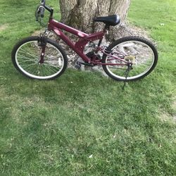 26” Duel Suspension Mouhtain Bike