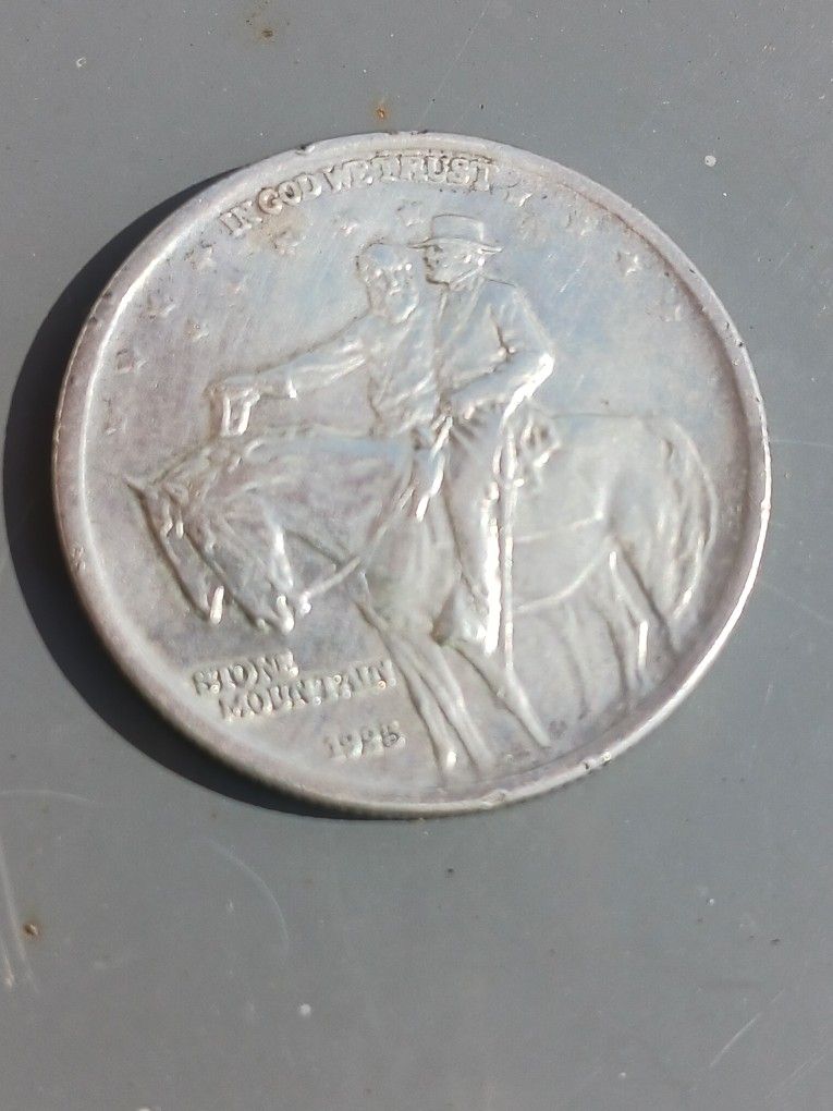 1925 Stone Mountain Commemorative Silver 50 Cent Piece