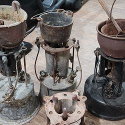 Antique Smelting Pots  All For $180, Selling As Is