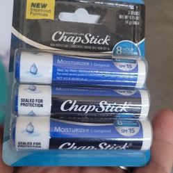 Chapstick 3ct