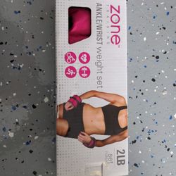 Zone Training Ankle Wrist Weight Set 2 Lb Set