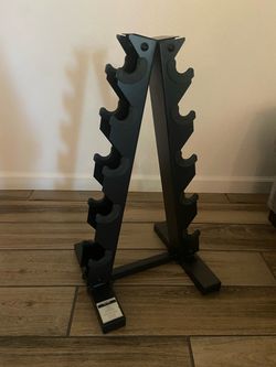 A-Frame 5 Tier Dumbbell rack
