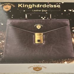 Kinghardcase Leather Carry 9mm Handgu Bag for Men & Women, 9mm handbag Storage, Perfect for Daily Use & Travel