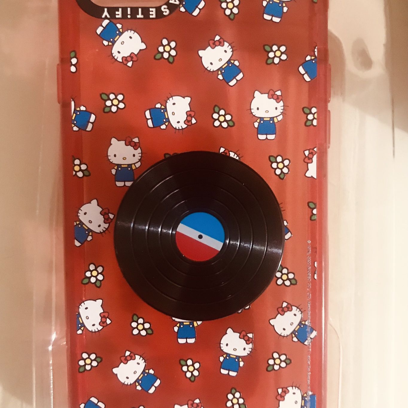 Casetify Hello Kitty Case/ iPhone 7 w/ Popsocket