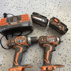 Drill Charger And  Batteries