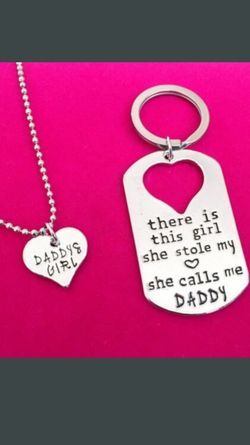 2 piece key chain and necklace set! Brand new! Awesome gift