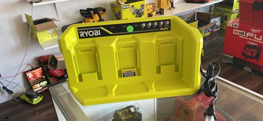 Ryobi 40V 3-Port Battery Charger