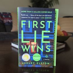 First Lie Wins Ashley Elston Paperback Book 