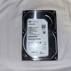 Seagate 1 TB Hard Drive
