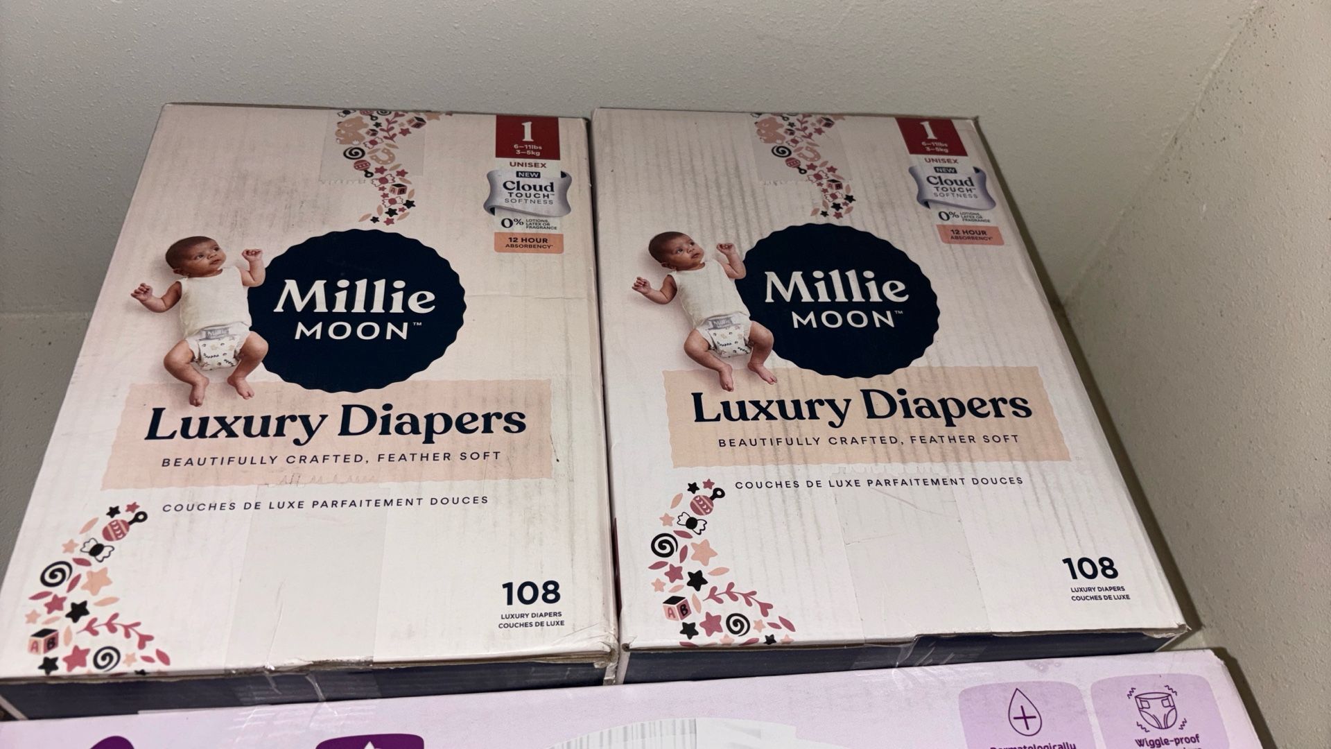 Millie Moon pampers