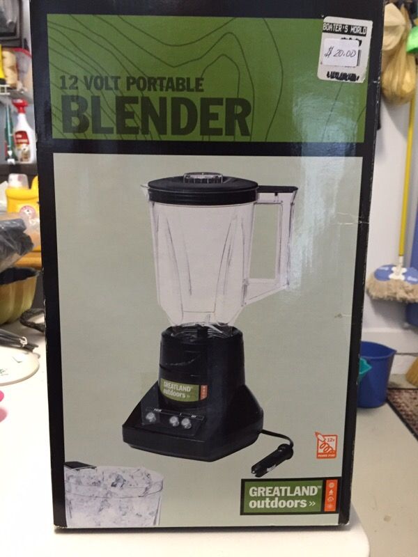 12 volt portable blender -Greatland Outdoors
