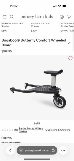 Bugaboo butterfly comfort wheeled board