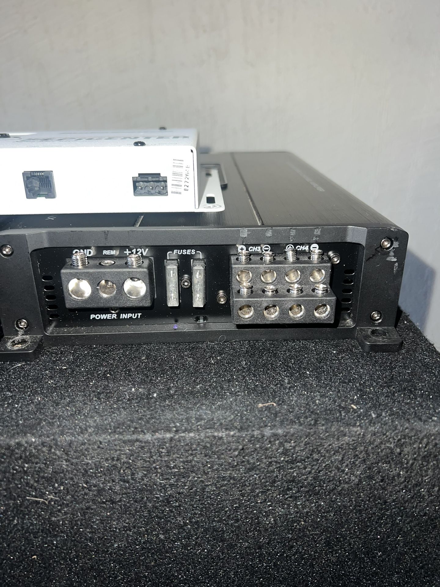 KICKER L7 15” ORION AMP 4 CH 1500w BLAUPUNKT AMP 2 CH 3000 D