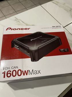 Amplifier Pioneer GM-D8701 Class D Mono Amplifier 1600W 