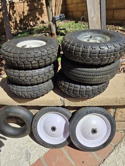 6 REPLACEMENT TIRES /Hand Trucks