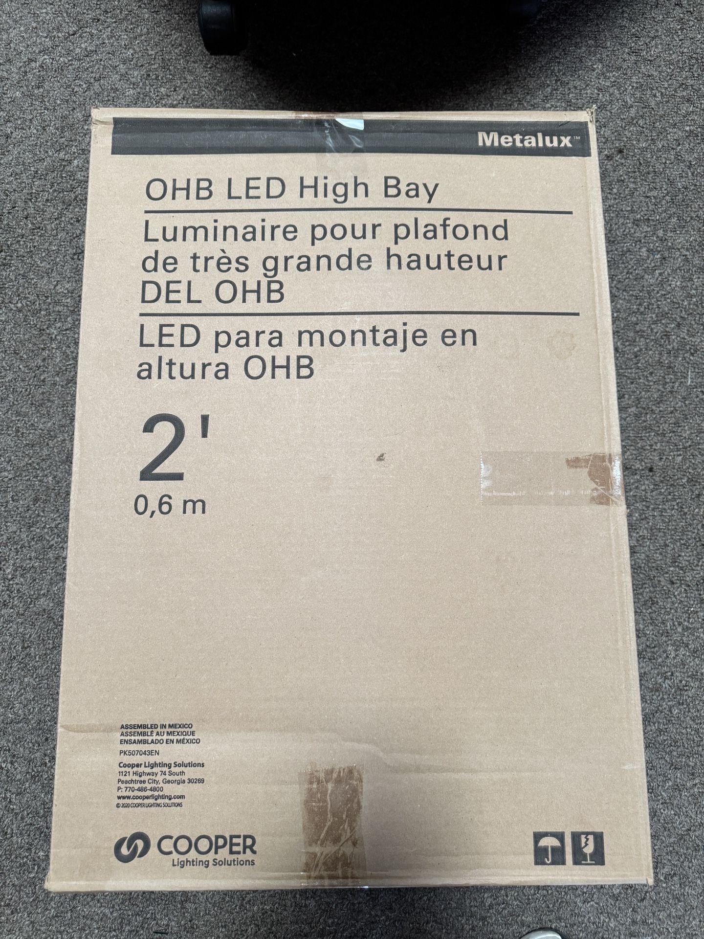 Metalux LED high bay lights