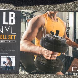 40lbs Weight Set - New