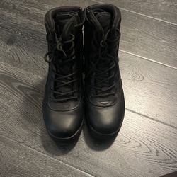 Military Boots, No Steel Toe