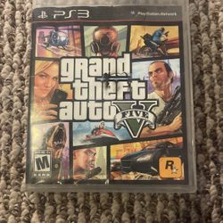 Grand Theft Auto Five For PS3