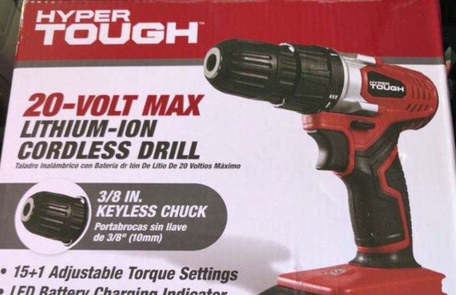 20v drill with charger and battery brand new