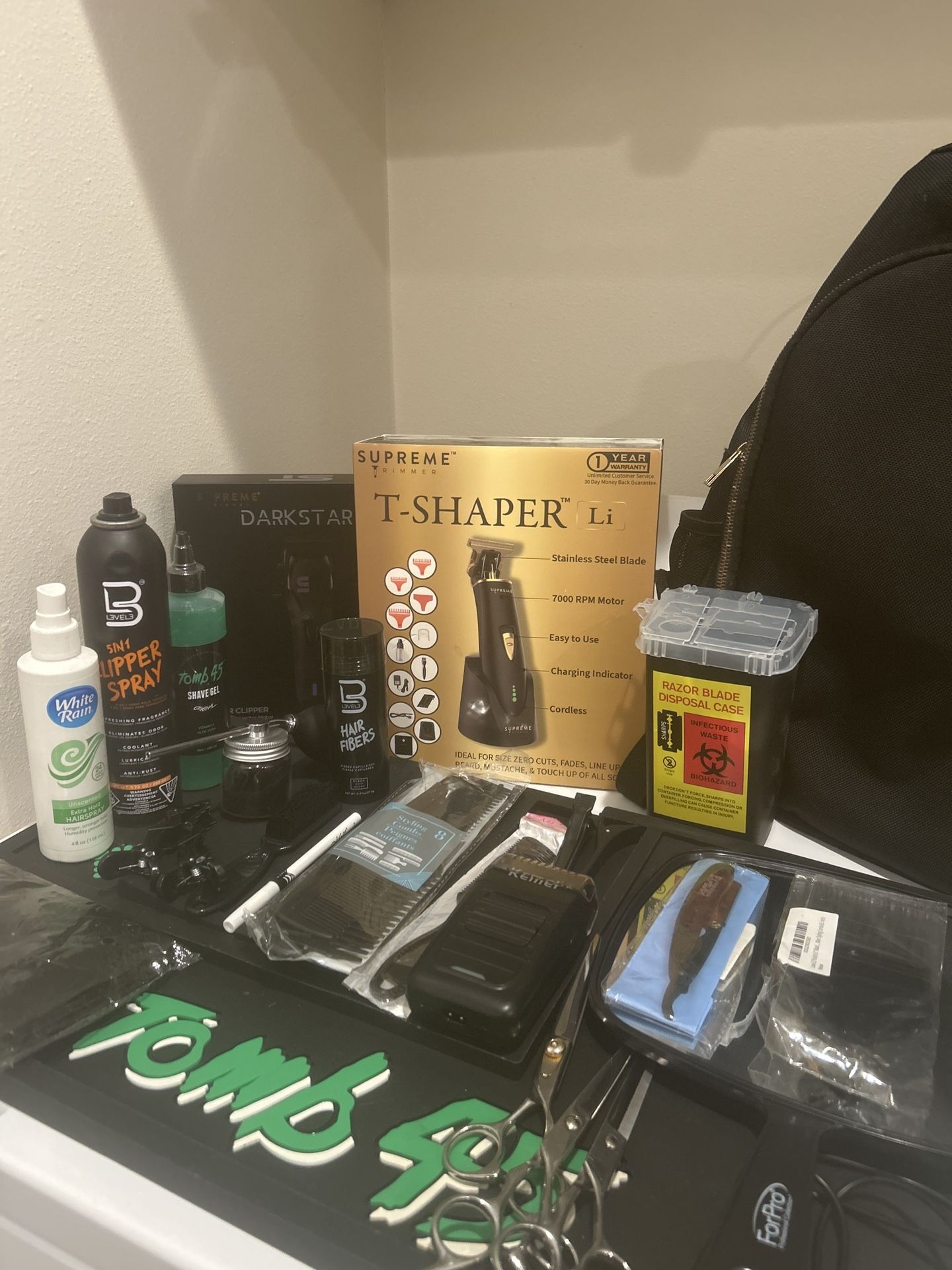 BRAND NEW Supreme Clipper + Trimmer Set + Full Barber Kit
