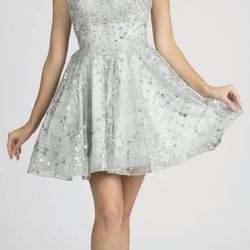 Fiesta 10278 Sparkling Lace & Sequin Corset Damas Dress