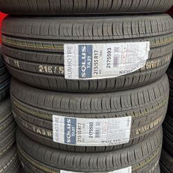 215/55/17 Kumho Solus