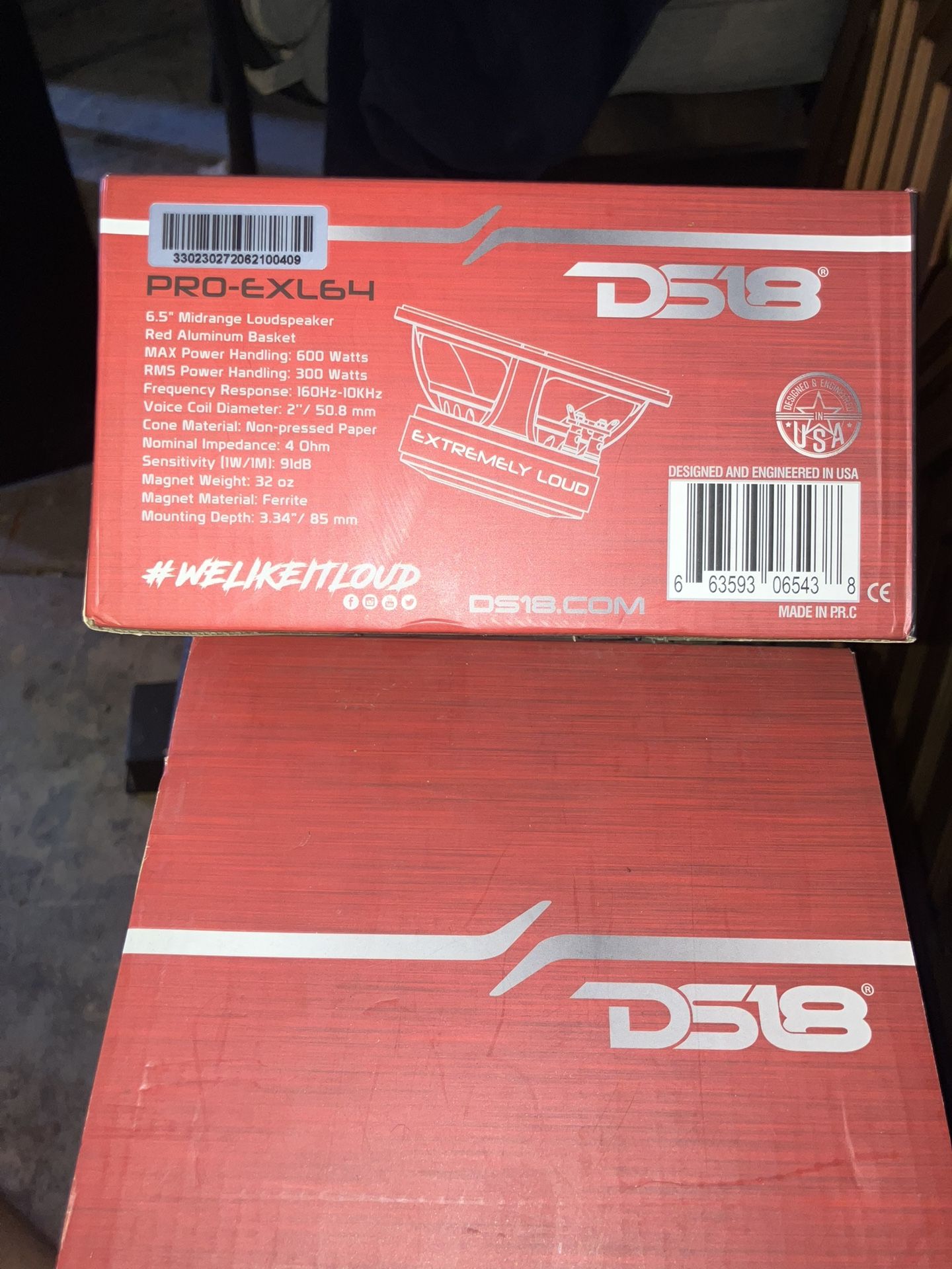DS18 EXL64 XL 6.5” Loudspeaker