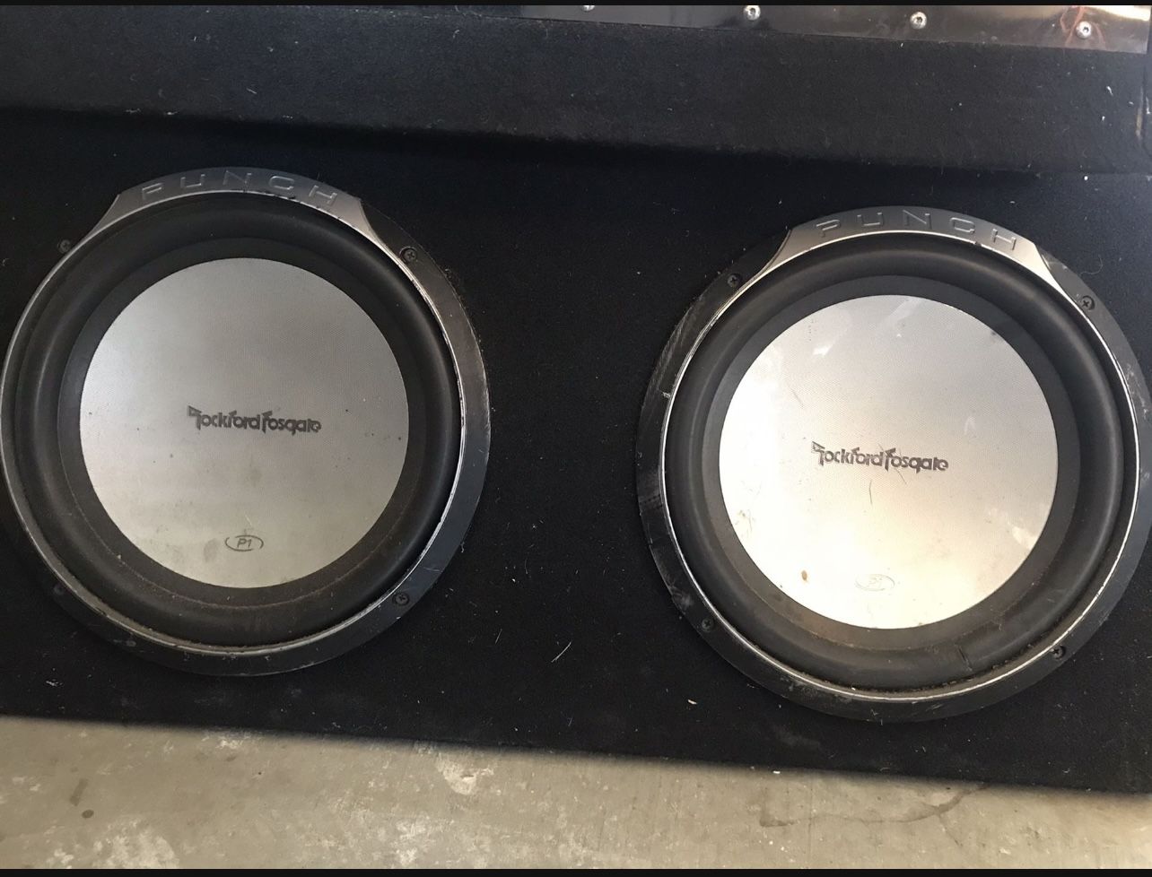 Punch speakers