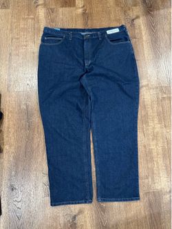 Carhartt navy blue jeans, Size 42x32