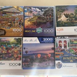 Puzzles 1000 Pieces