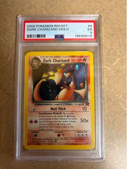 Holo dark  charizard