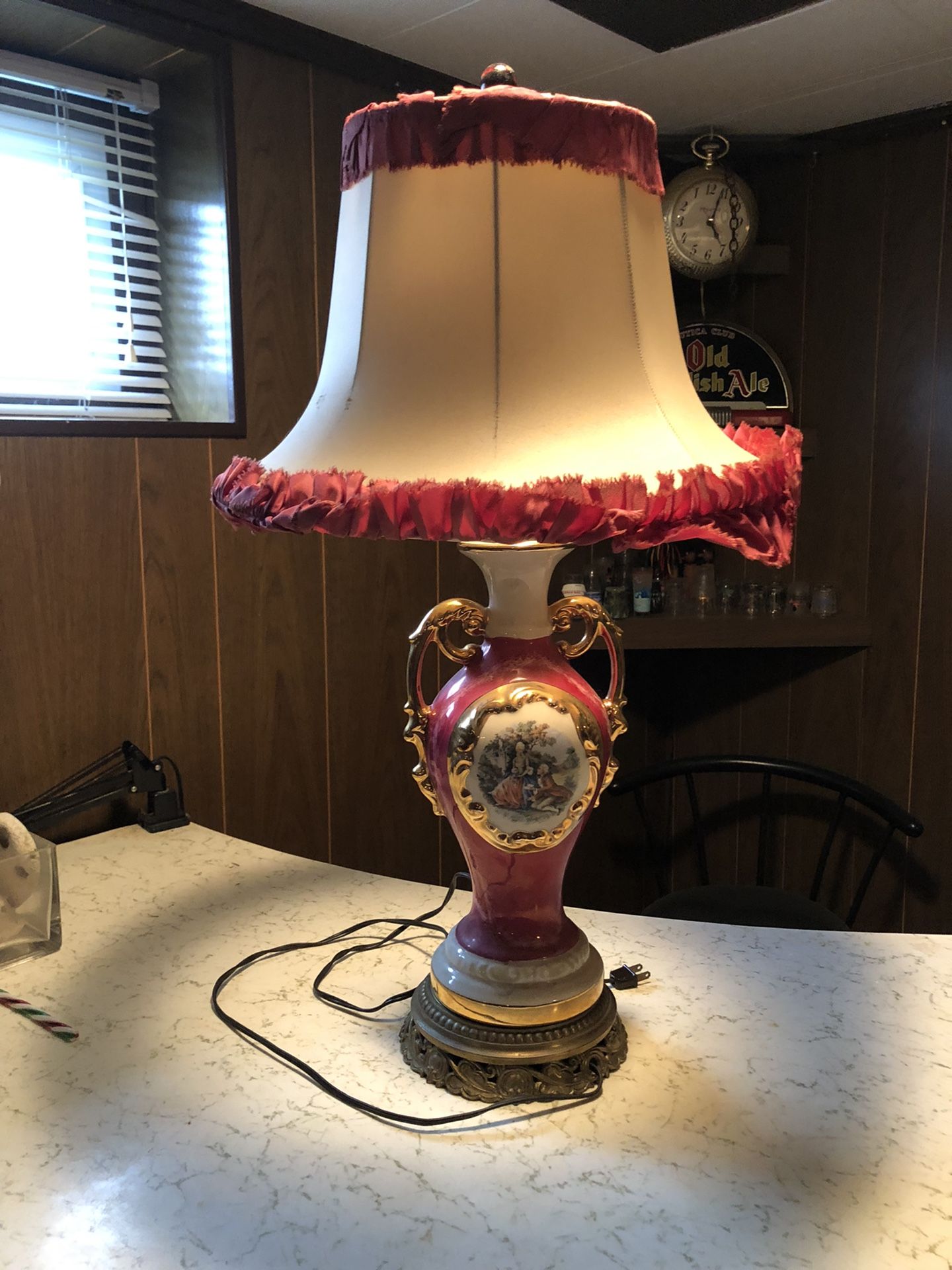 2 1947 lamps with original shades
