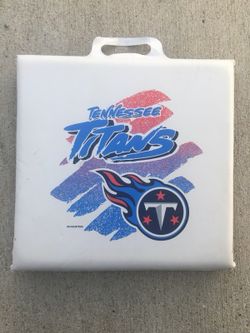 Vintage Tennessee Titans Stadium Cushion