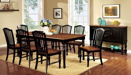 new CM3431T-7PC	Dining Set	78"(60" + 1 X 18"Leaf)L X 42"W X 30"H