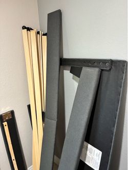 Gray Queen Bed Frame