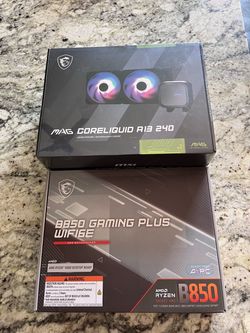 MSI B850 Wifi6E and MSI A13 240